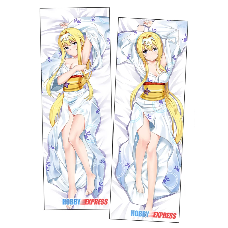 

Hobby Express Anime Dakimakura Japanese Otaku Waifu Hugging Body Pillow Cover Alice Zuberg ADP20336