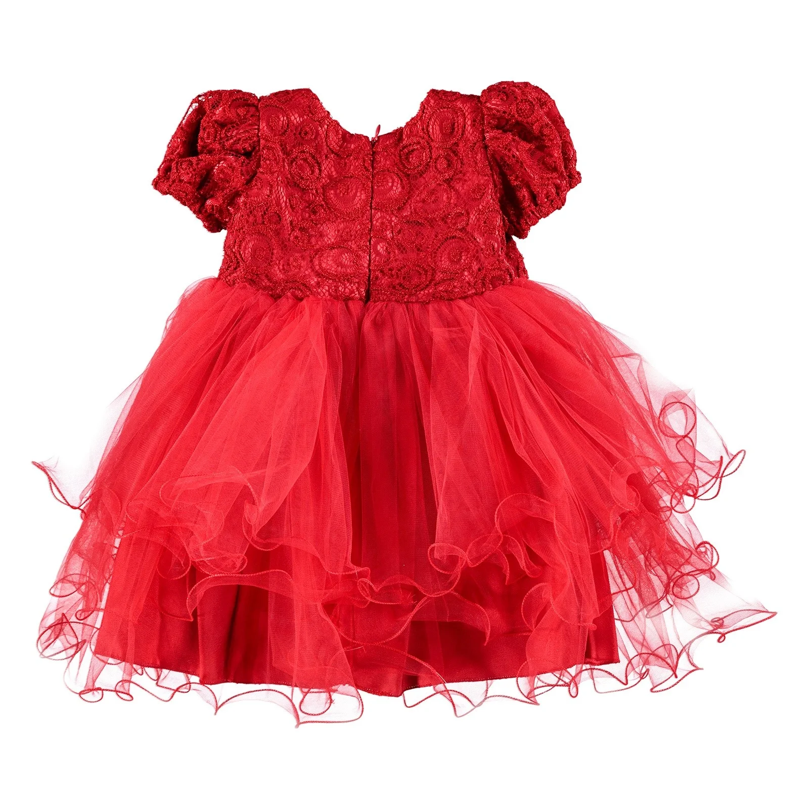 Платье для маленьких девочек с кружевной отделкой ebebek ChatonDor|Платья| |