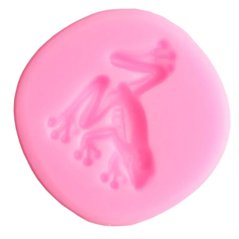 Форма для выпечки и декорирования капкейков из силикона "Лягушка", форма для шоколада, кексов, гампасты, сахарной мастики, инструменты для декорирования тортов, конфет, глины и смолы.