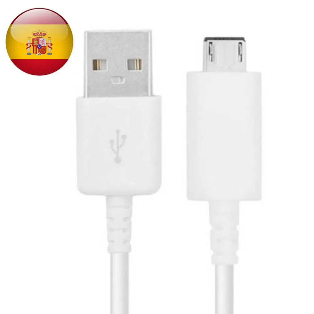 Cable conector Micro USB de carga rápida Cable de datos soporte de Cable de carga rápida 2.1 A carga de viaje