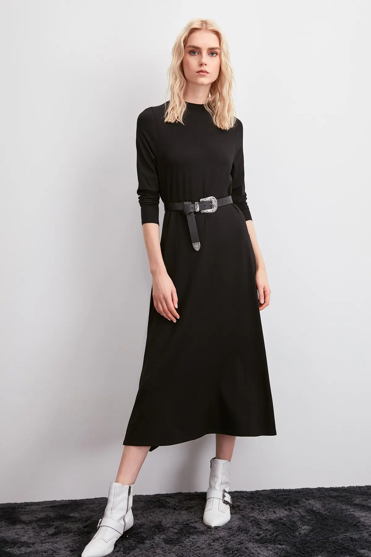 Trendyol трикотажное платье миди TWOAW20EL2224|Женские платья| |