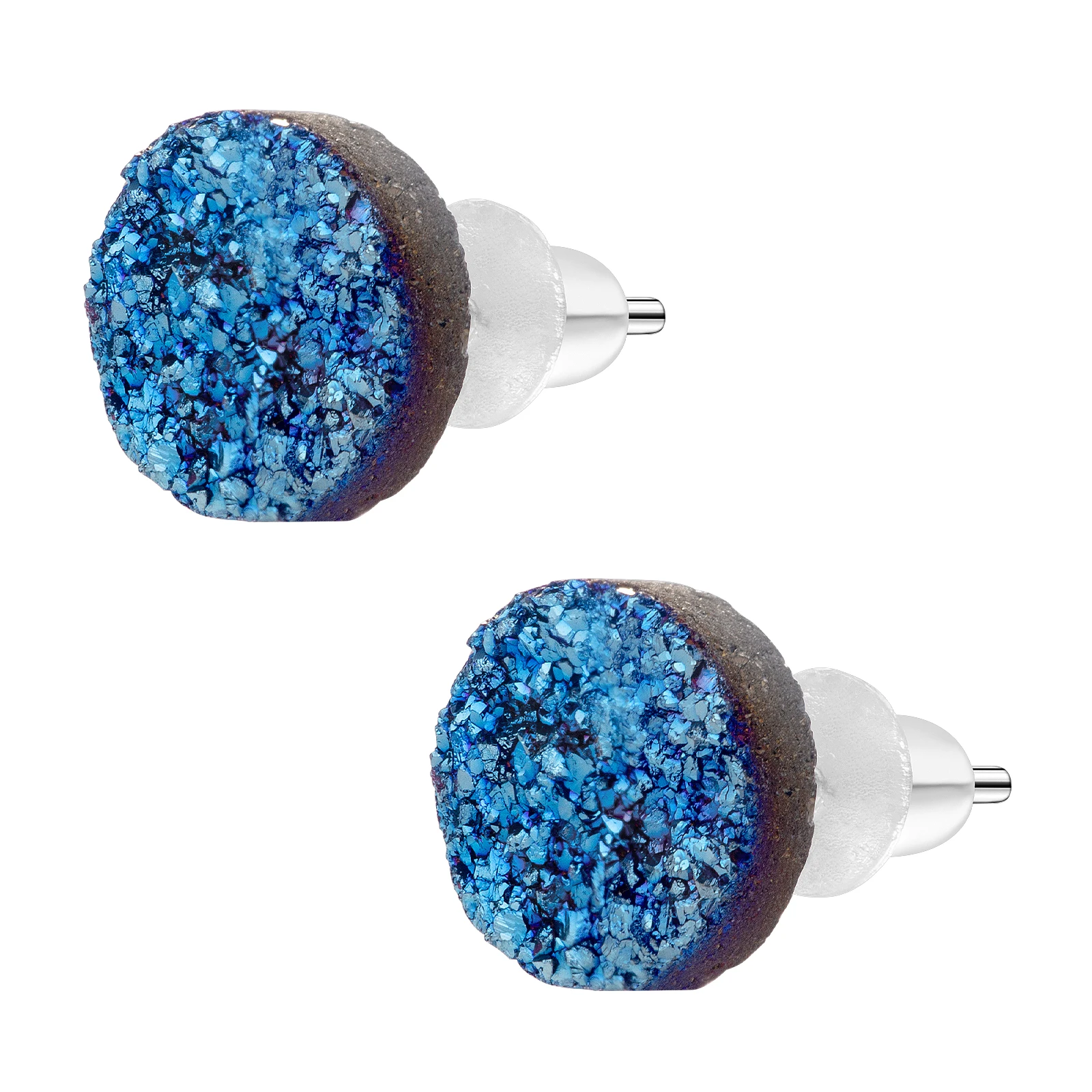 Женские серьги-гвоздики из серебра 925 пробы |