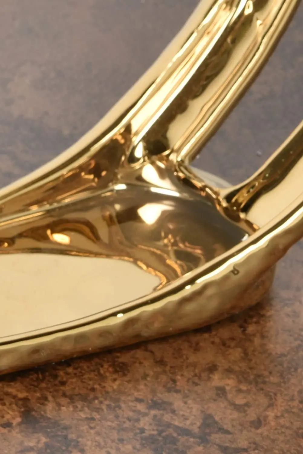 

Seta Bianca Prowhite Double Loop Decor Gold Large 38 x 12 x 33 cm