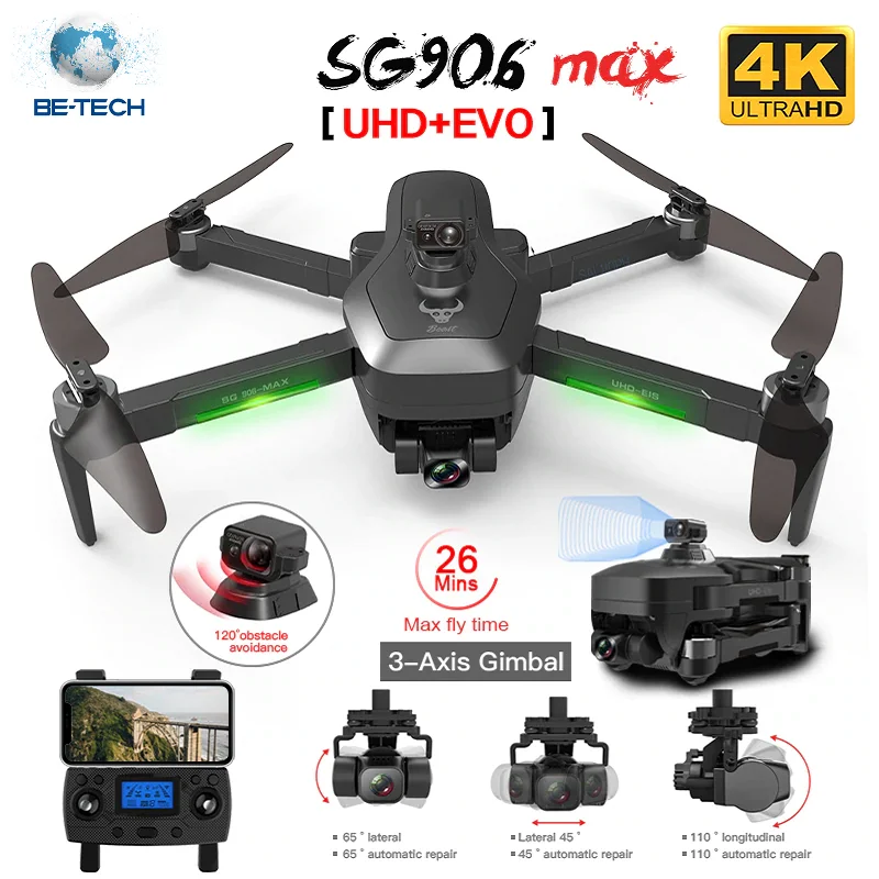 zll sg906max новый gps беспилотные летат