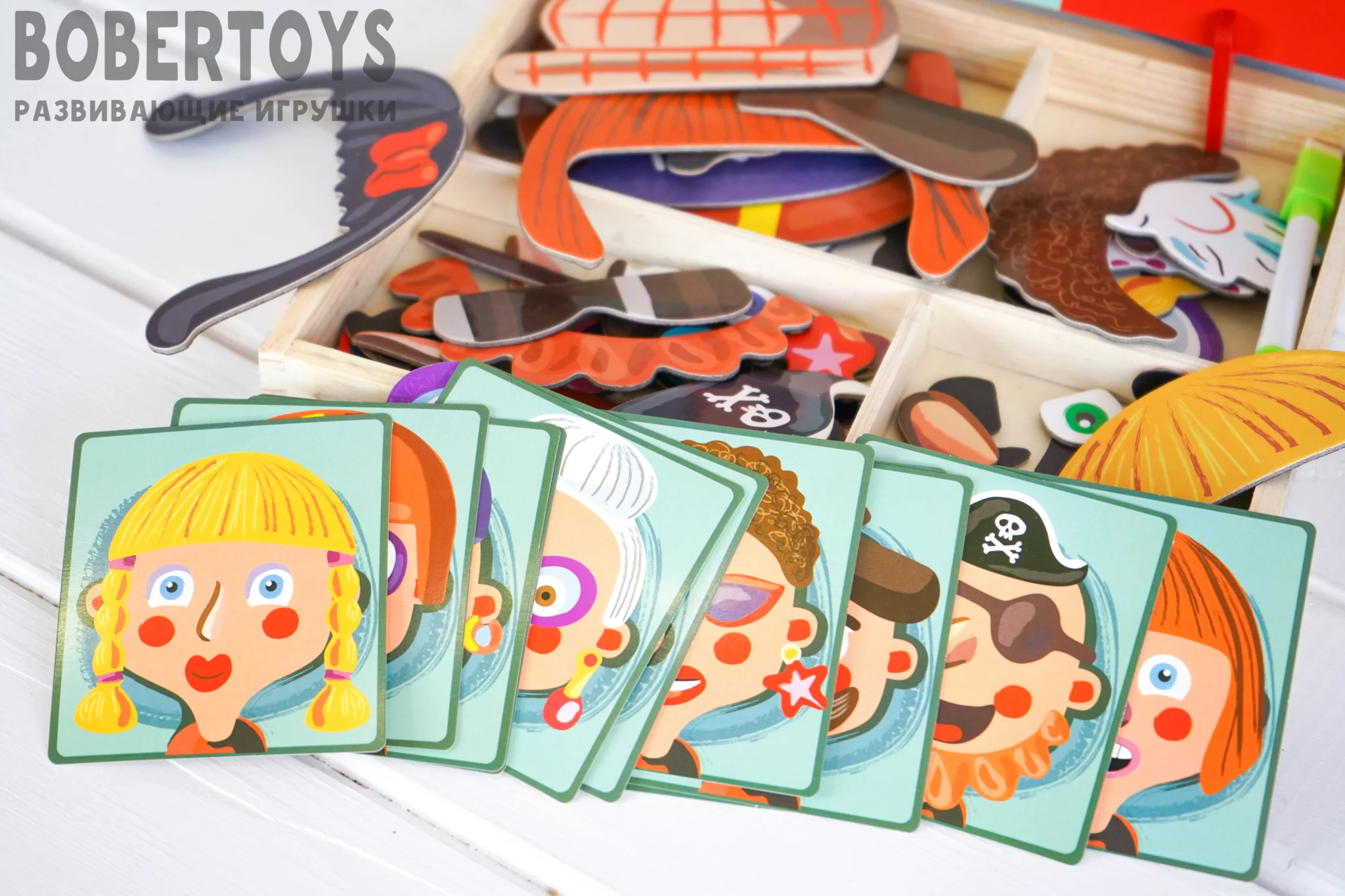 Деревянный чемоданчик &quotПерсонажи&quot |