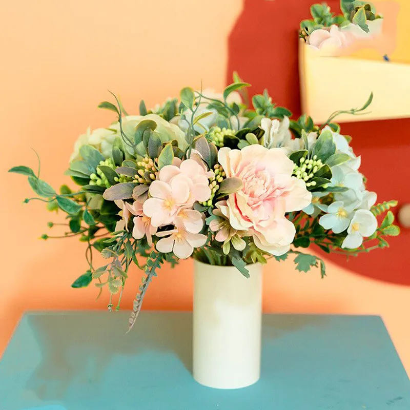 

Цветок камелии, искусственный Шелковый цветок, чайная роза, свадебный букет, свадебный букет для невесты, украшение для дома и вечеринки, ис...