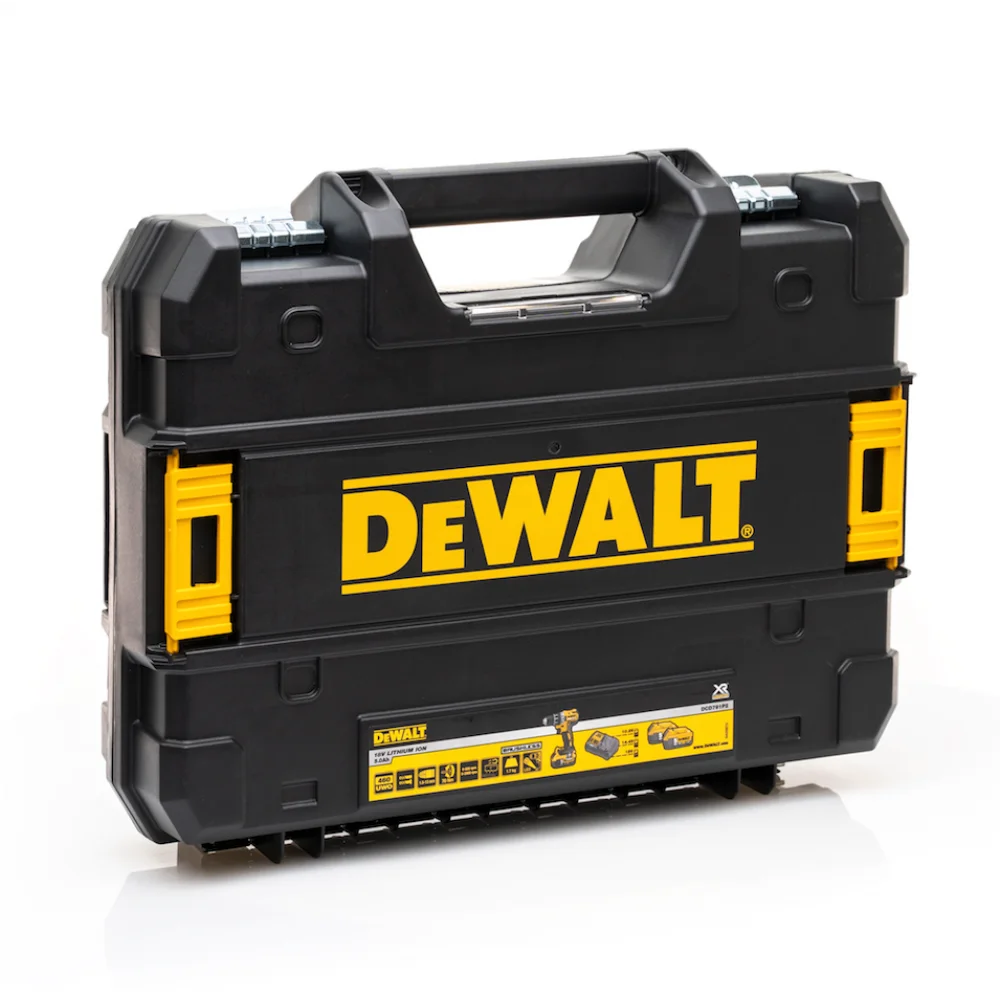 Аккумуляторная безударная бесщеточная дрель шуруповерт DEWALT XRP DCD791P2