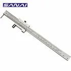 Нониусный Калибр SANAI 0-200 мм с карбидной иглой разметчик из нержавеющей стали параллельная маркировка нониусный измерительный инструмент