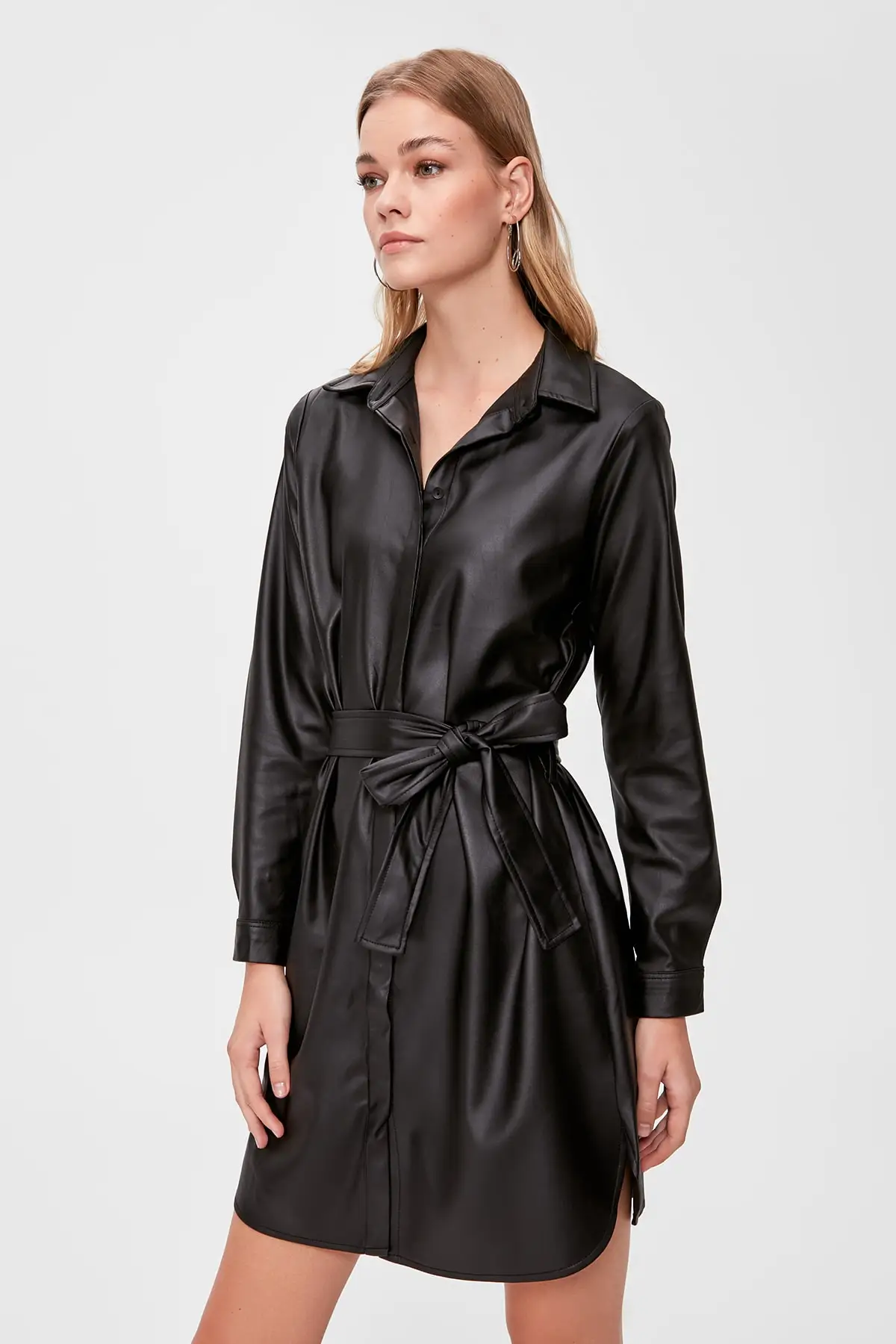 

Trendyol платье из кожи TWOAW20EL1822