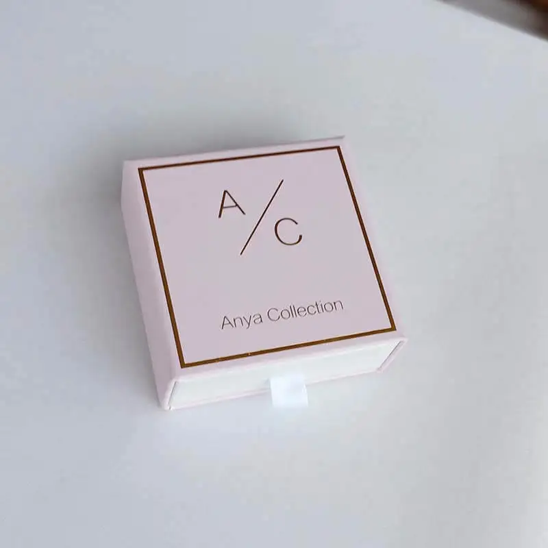 500 шт./лот ящики для картона Подарочная коробка упаковки ювелирных изделий