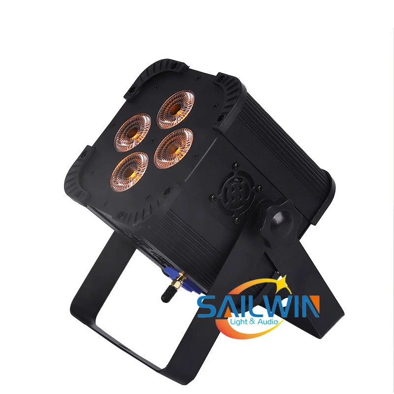 Беспроводной аккумуляторной батареи 6в1 4X18 Вт Rgbwa Uv Led Par Светильник