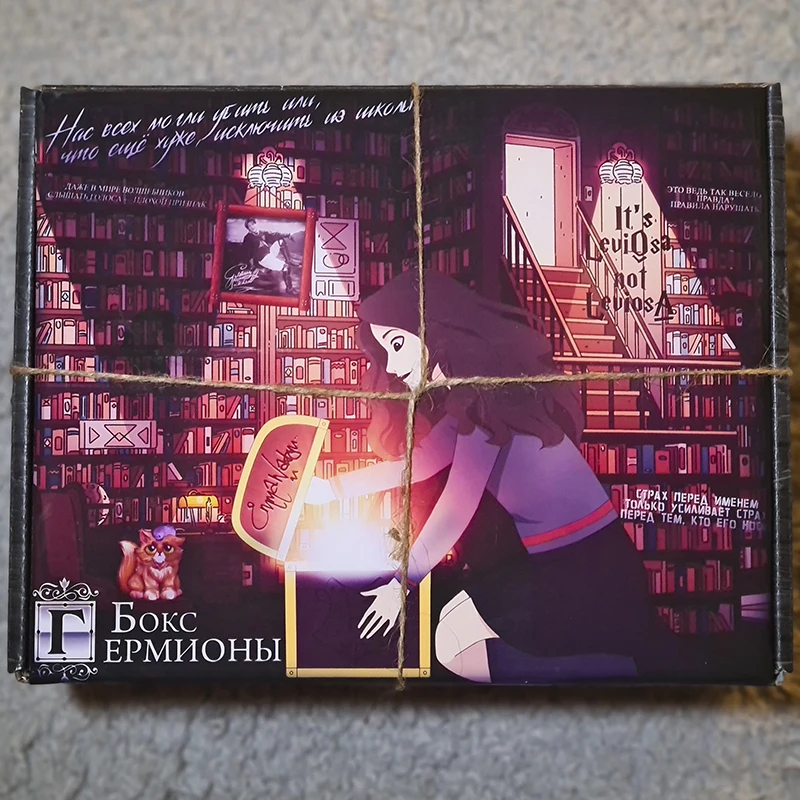 Подарочный бокс Гермионы Грейнджер, готовый подарок, Гарри Поттер