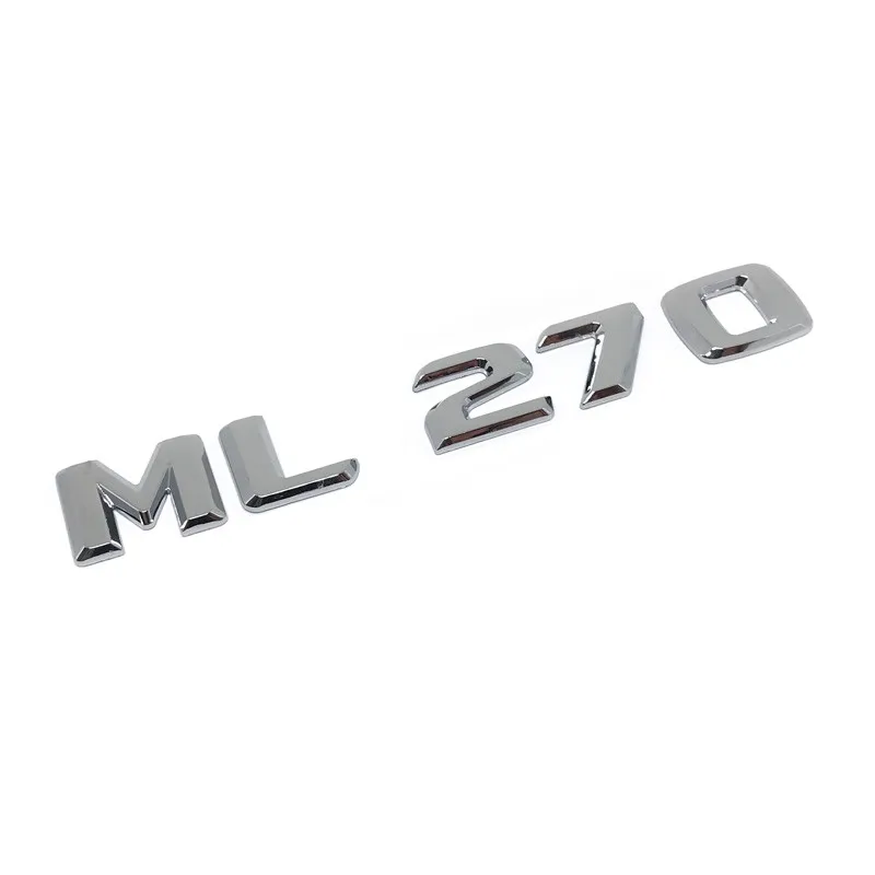 

Kyburg ML270 Chrome Car Trunk Letters Badge Emblem for Mercedes w163 ML Class