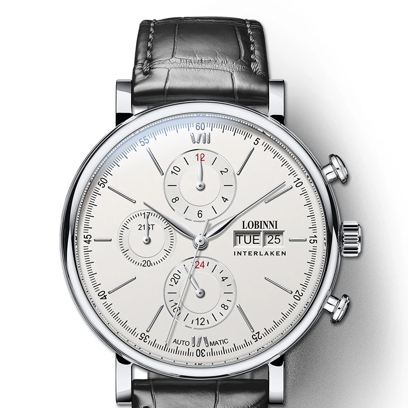 Роскошные механические часы с зубчатой передачей для мужчин подарок Чайка