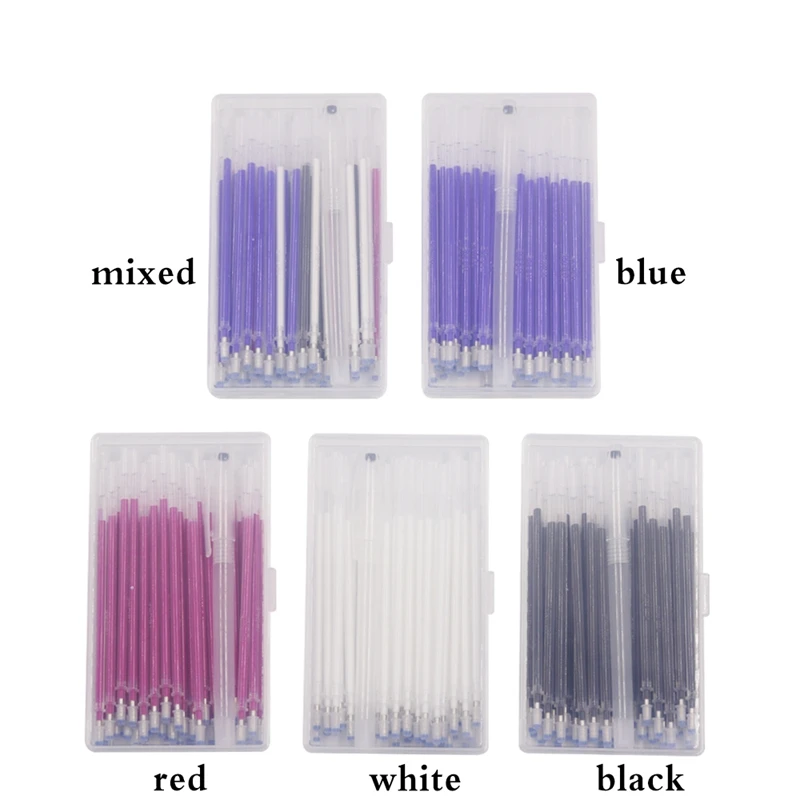 40 шт./компл. Термические Сменные чернила исчезают Портняжная ручка для кожаной