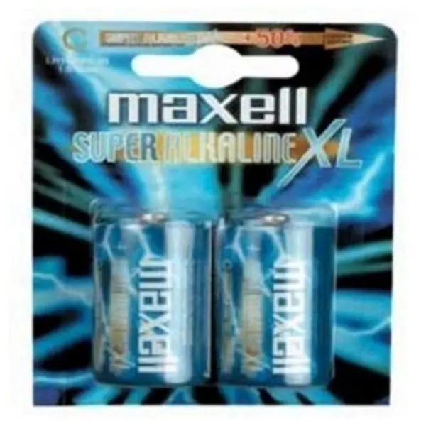 Щелочные батареи Maxell MXBLR14 C 1 5 V MN1400 (2 шт) | Электроника