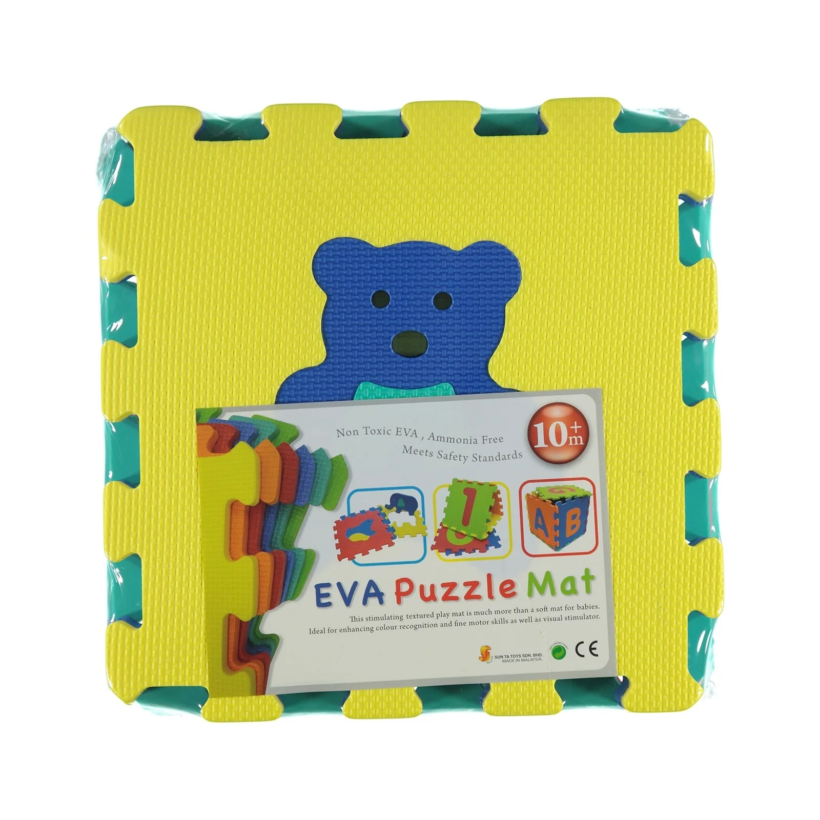 Ebebek Детские и игрушки Eva Развивающие головоломки игровой коврик 10 шт|Игрушки