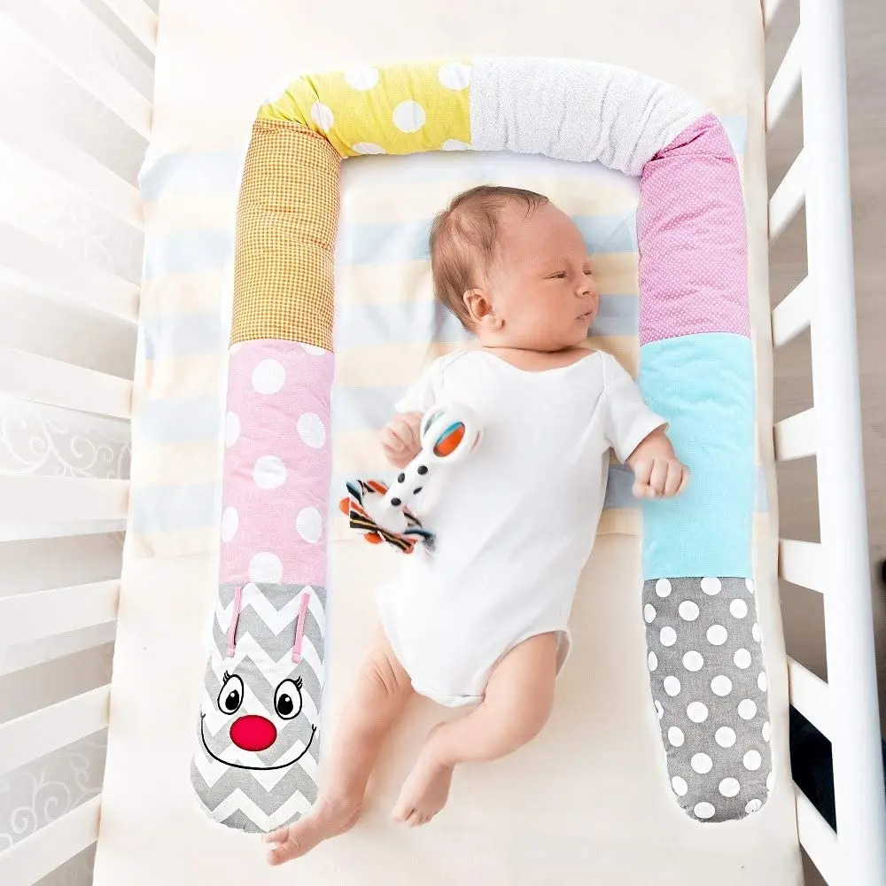 Bumper Snake Safe Anti-collision Crib Bumper Cot Pillow Baby Bed Bumperbaby Bedding Set for Newborn Room Baby Crib