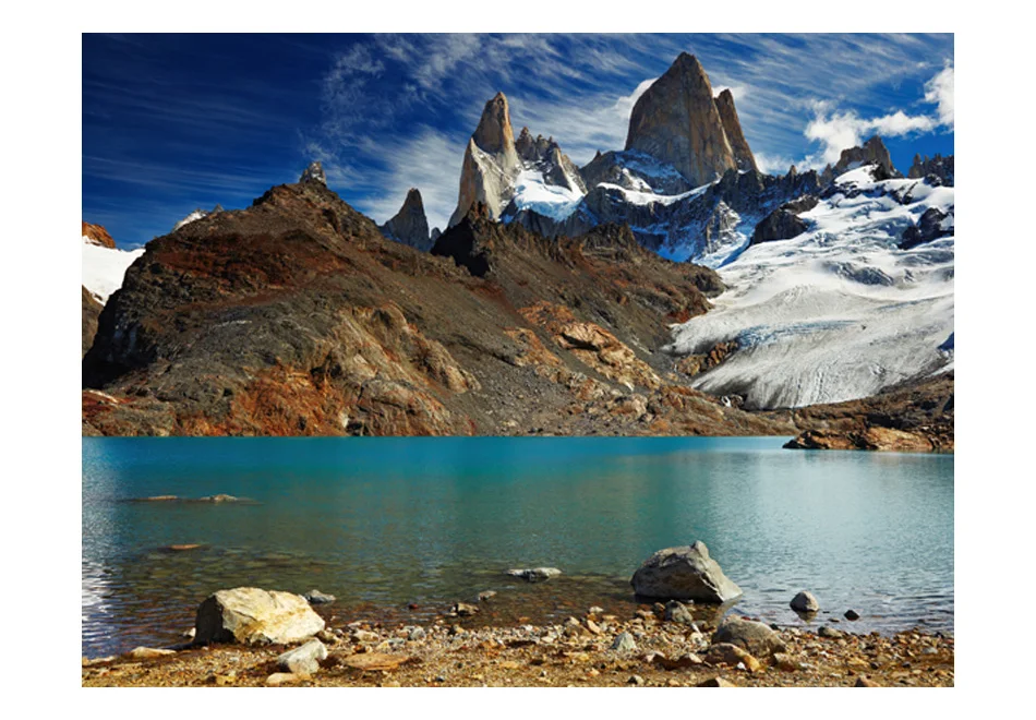 Настенная роспись-крепление Fitz Roy Патагония Аргентина | Обустройство дома