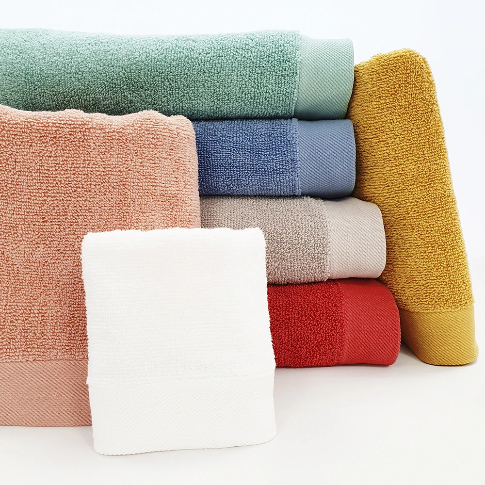 PimpamTex-банное и душевое полотенце 400 грамм с двойным изгибом очень мягкие