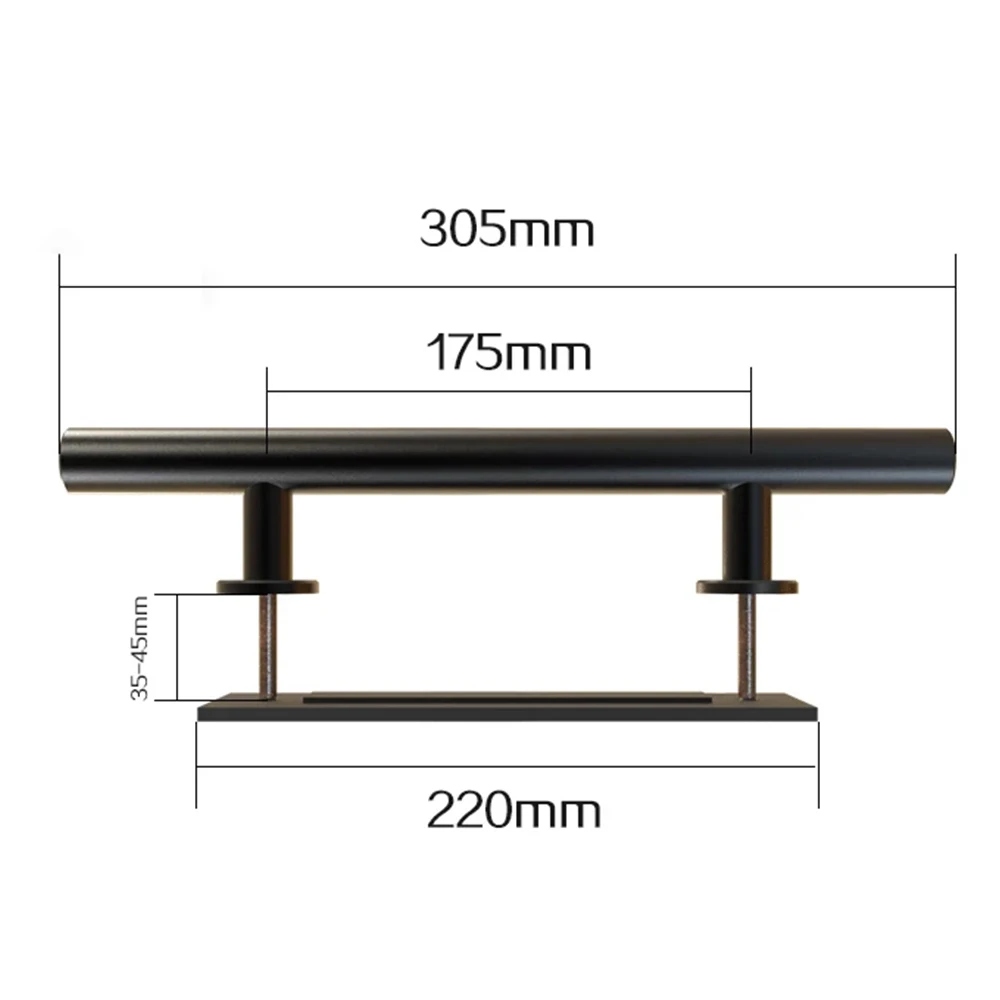 High-quality Black metal Sliding Barn Door Pull Handle Wood door handle 19-010-B | Обустройство дома