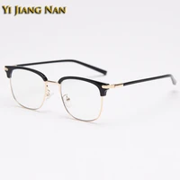 men optical eyewear elegant prescription glasses frame tr90 big rim fashion eyeglasses business progressive spectacles