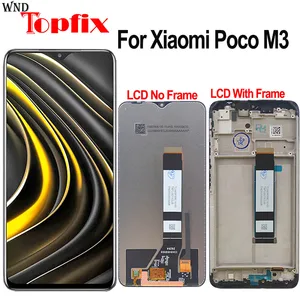 100% Tested 6.53" LCD For Xiaomi Poco M3 LCD Display Touch Screen
Digiziter Assembly For Pocophone M3 LCD M2010J19CG Display