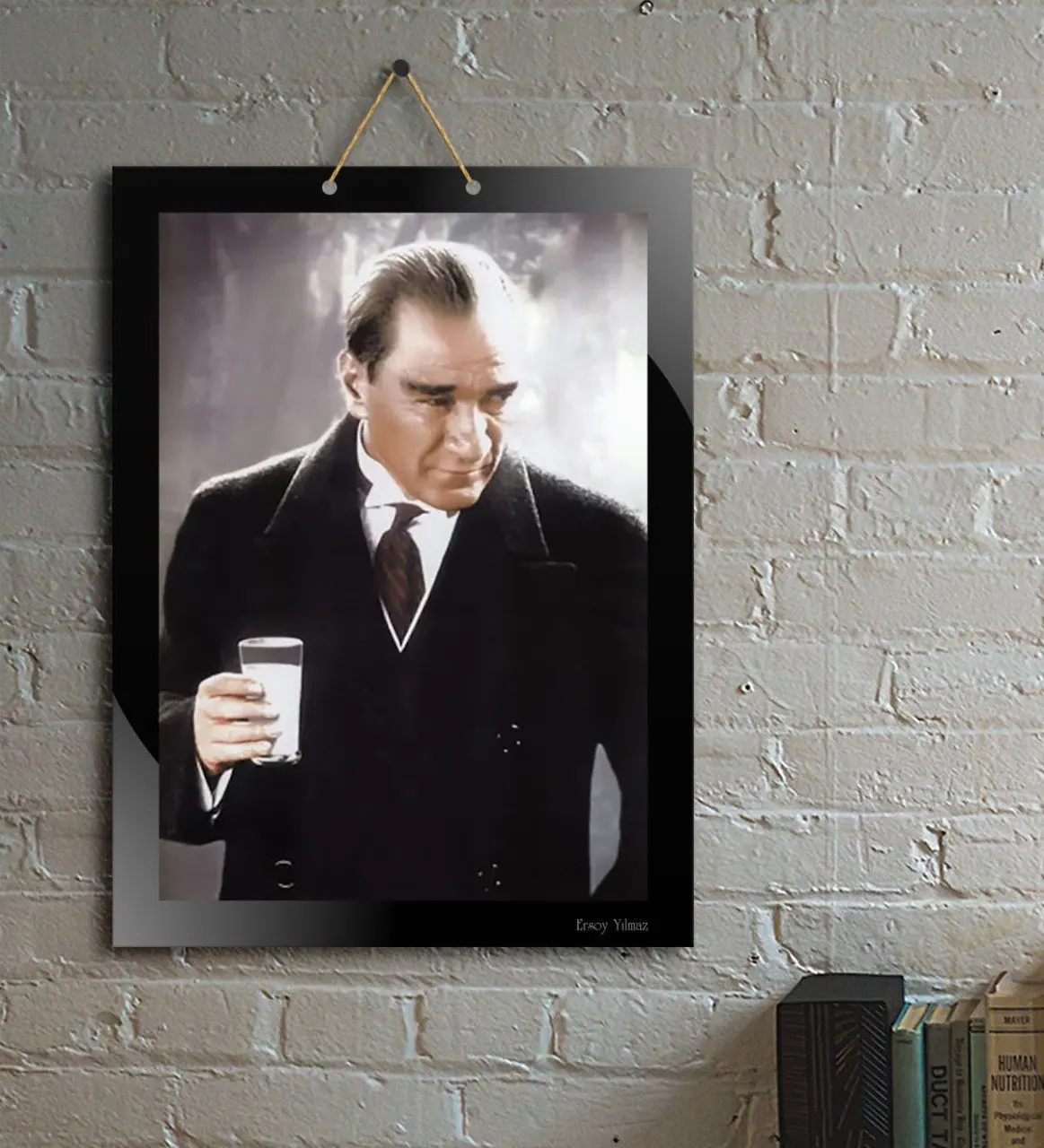 

Персонализированные Ataturk деревянный стол-10