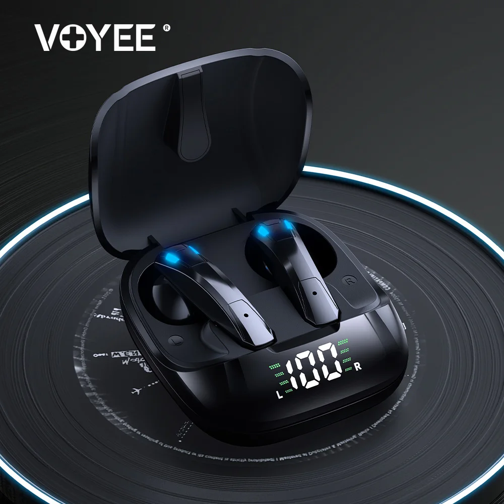 Беспроводные наушники VOYEE EV5 TWS Bluetooth для iPhone Android Phone Спортивная игровая гарнитура