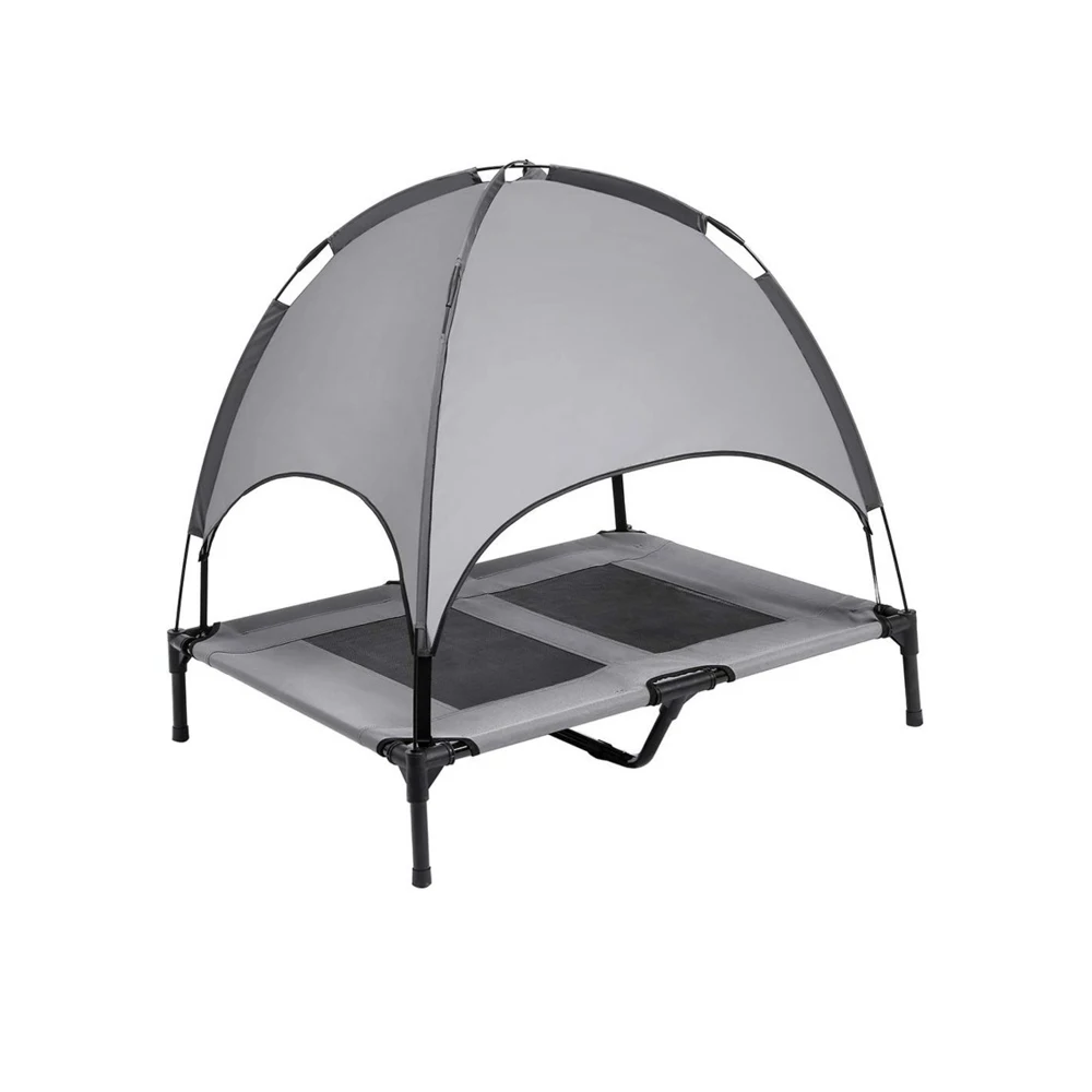 Online Viagem ao ar livre do cão pet camas elevado berço com dossel portador do cão pet camas acessórios para acampamento
