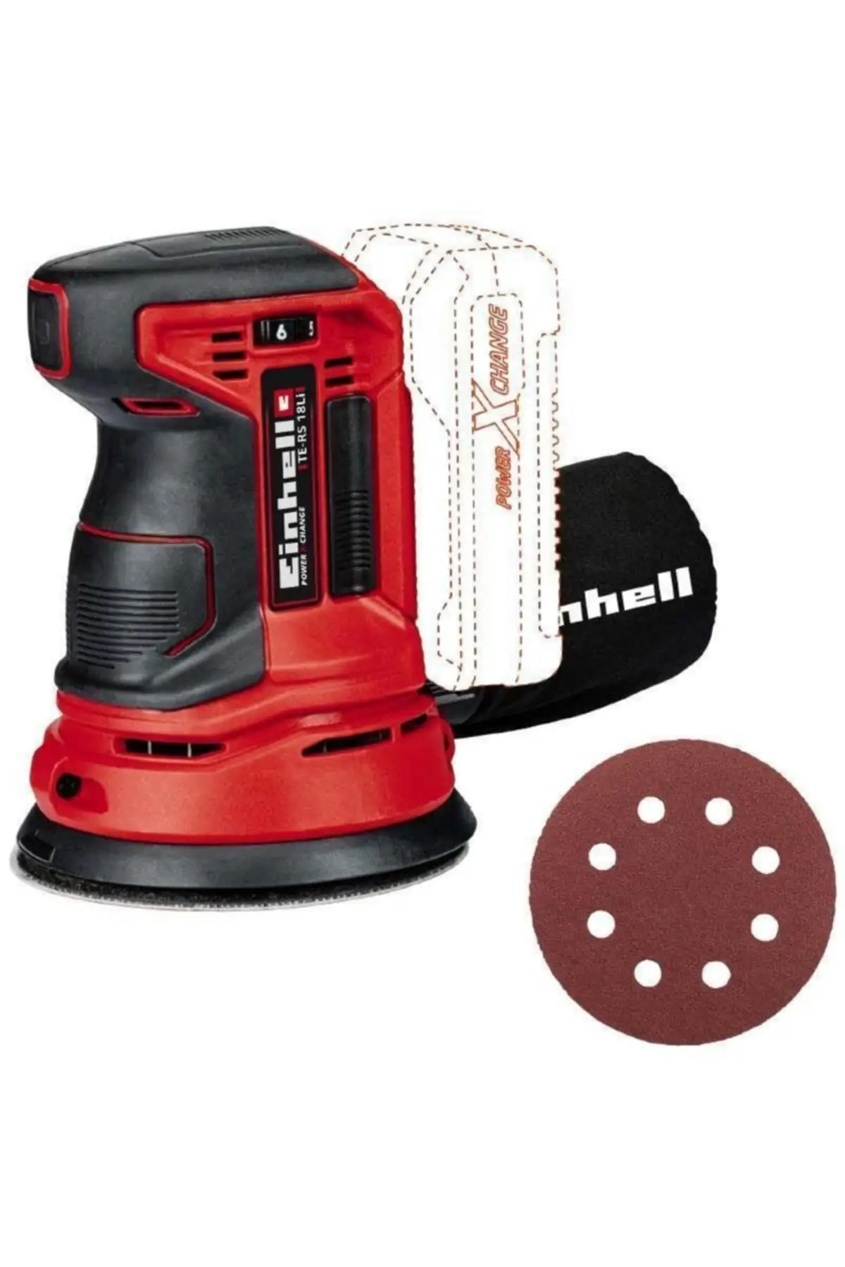 

Einhell TE-RS 18 Li - Solo, Cordless Eccentric Sander -E-