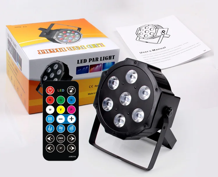 

Wireless Remote Control LED Full Color Par Light RGBW 4IN1 Stage Lighting Bar KTV Wedding Light
