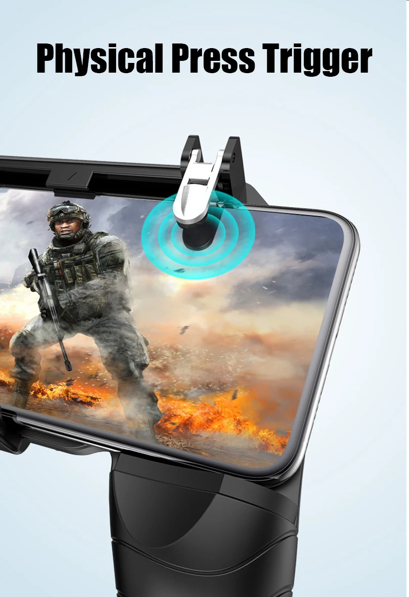 Джойстики контроллер для PUBG мобильный игровой триггер Кнопка огня геймпад для IOS Android телефон W18 шутер Joypad с держателем