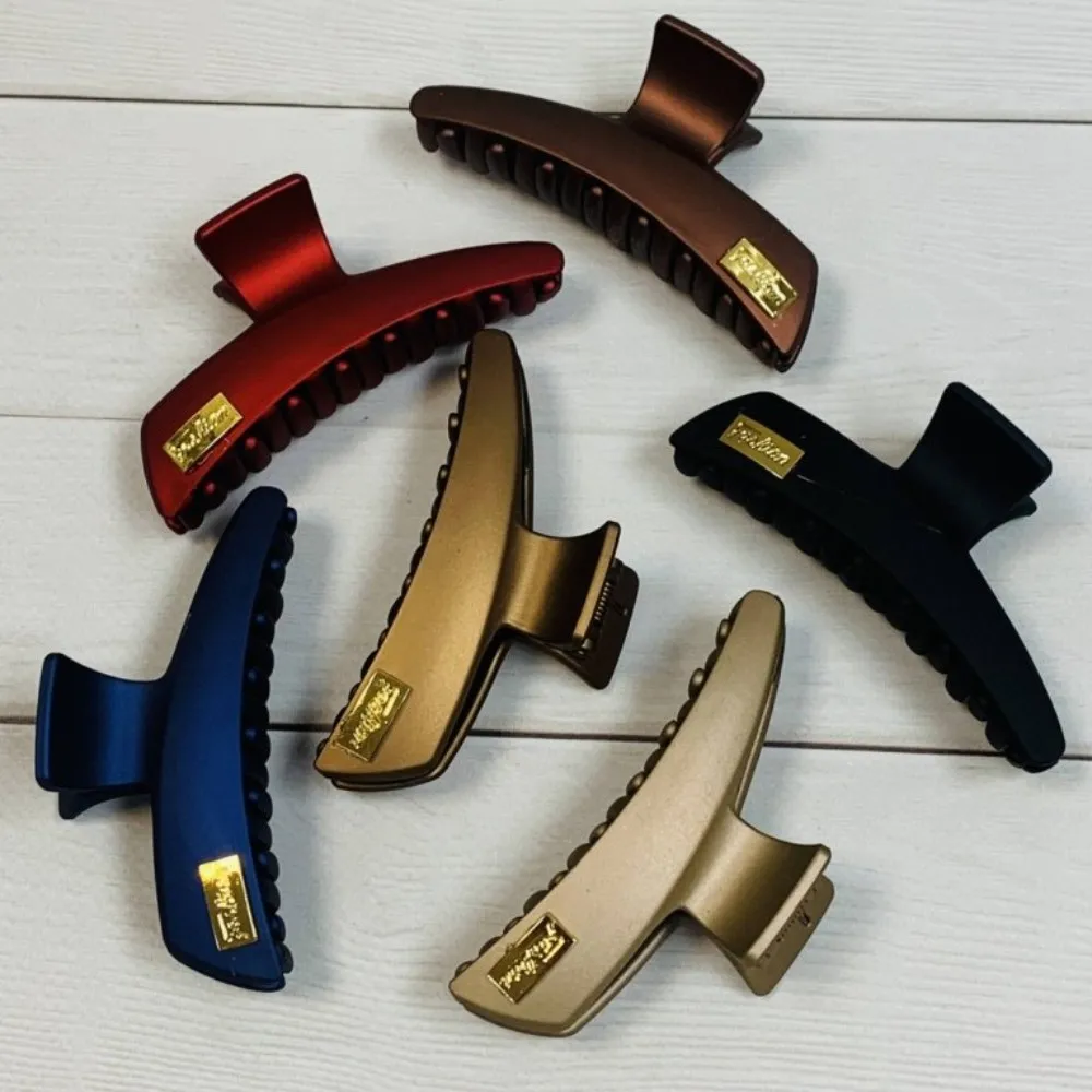 Заколка для волос &quotКраб&quot Большой размер Хорошо держит волосы Новинка Высокое