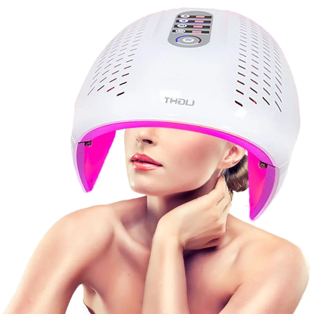 IDEAINFRARED 7 Colours Light Therapy Mask Device Skin Rejuvenation Acne Remover Anti Wrinkle Lamp Facial Body Beauty SPA