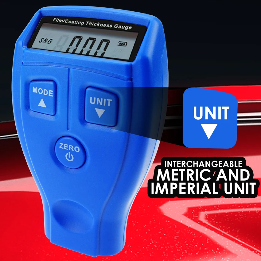 Портативный измеритель толщины пленочного покрытия немагнитное покрытие на