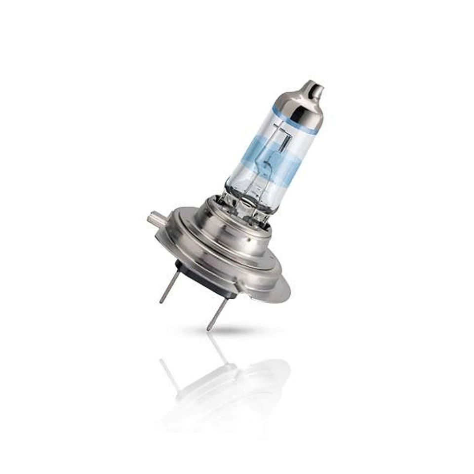 Комплект галогенных ламп Philips H7 12V 55W x-tremevision G-Force с цветовой температурой 3500K [Philips 12972xvgs2] включен.