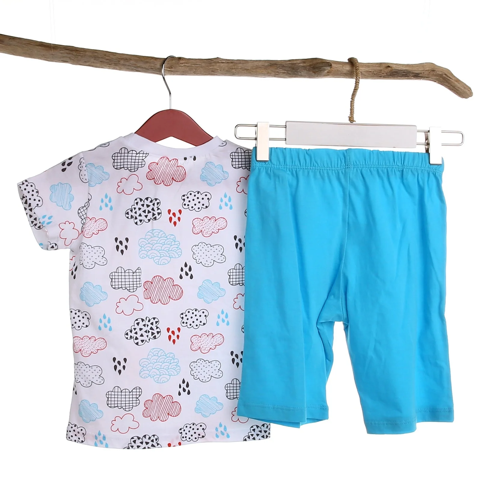 Пижама с коротким рукавом ebebek для мальчиков |