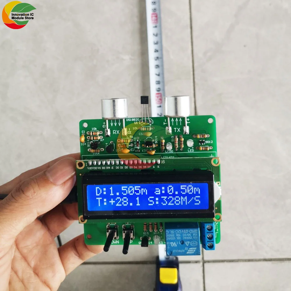 Конструкция для самостоятельного обнаружения расстояния на основе 51