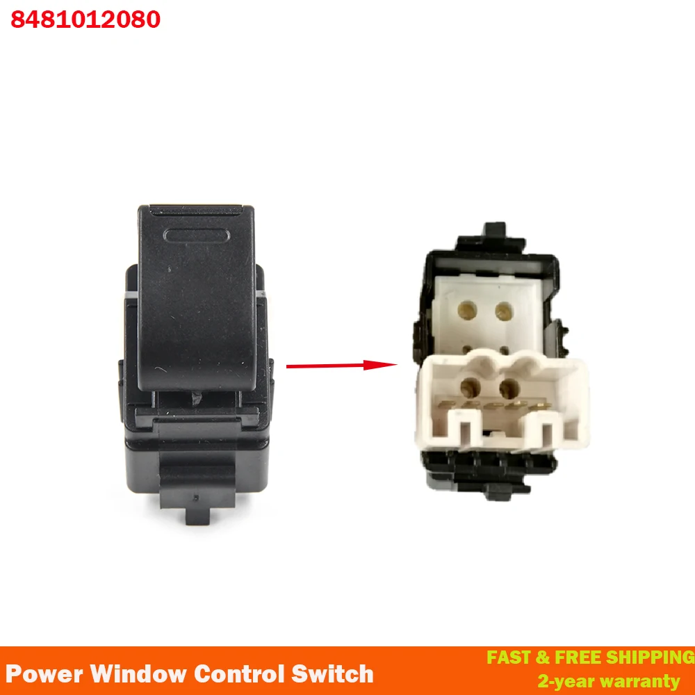 

Passenger Side Electric Power Window Control Switch Button 84810-12080 For Toyota Corolla RAV4 Camry Matrix Scion XA 8481012080