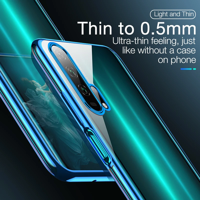 CAFELE новейший чехол для huawei honor 20 pro Мягкий ТПУ ультра тонкий смешанный силиконовый
