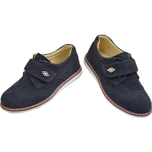 

Captain Junior Male Child Navy Blue Casual Shoes Four Seasons Put On Foot Health Orthotic Soft Slip-Resistant Outsole