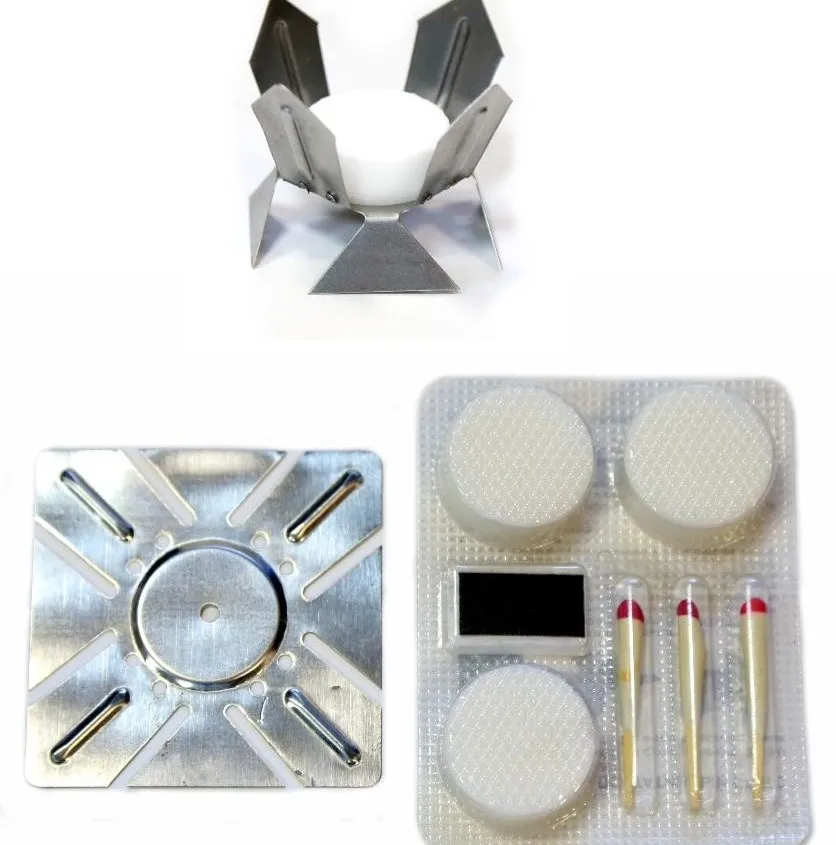 Разогреватель портативный сухое горючее спички ( набор 5 комплектов) Inturistic | Спорт