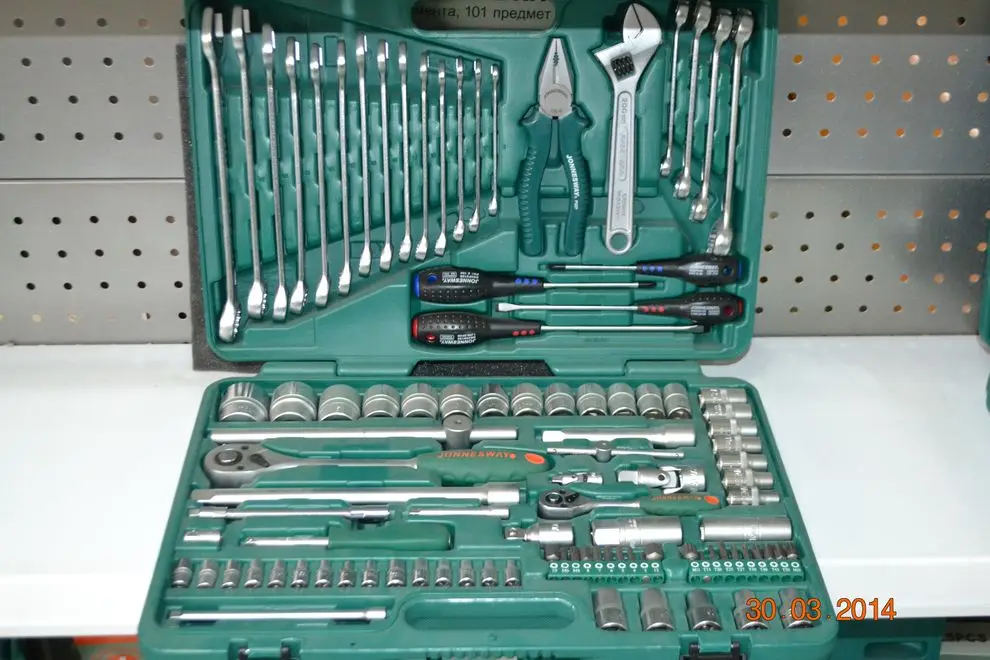 Set of head end jonnesway 101 Ave (Universal) |