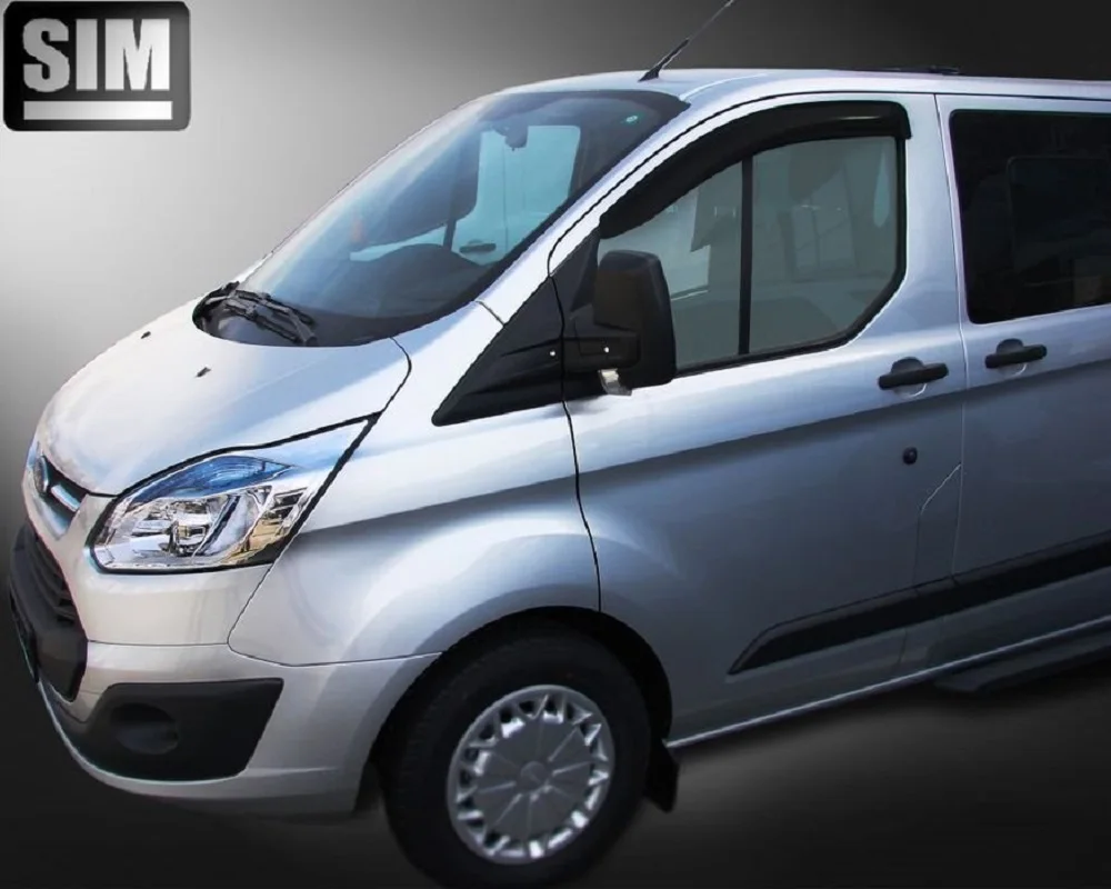 Дефлекторы окон 2 door FORD TOURNEO / TRANSIT CUSTOM 2013 |Навесы и укрытия| |