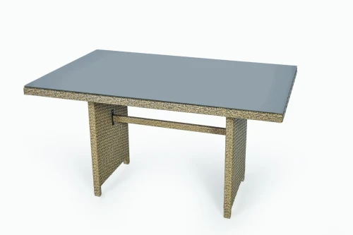 Комплект садовой мебели: Диван Кресла Стол Divan24 Сицилия (бежевый) Мебель / Садовая