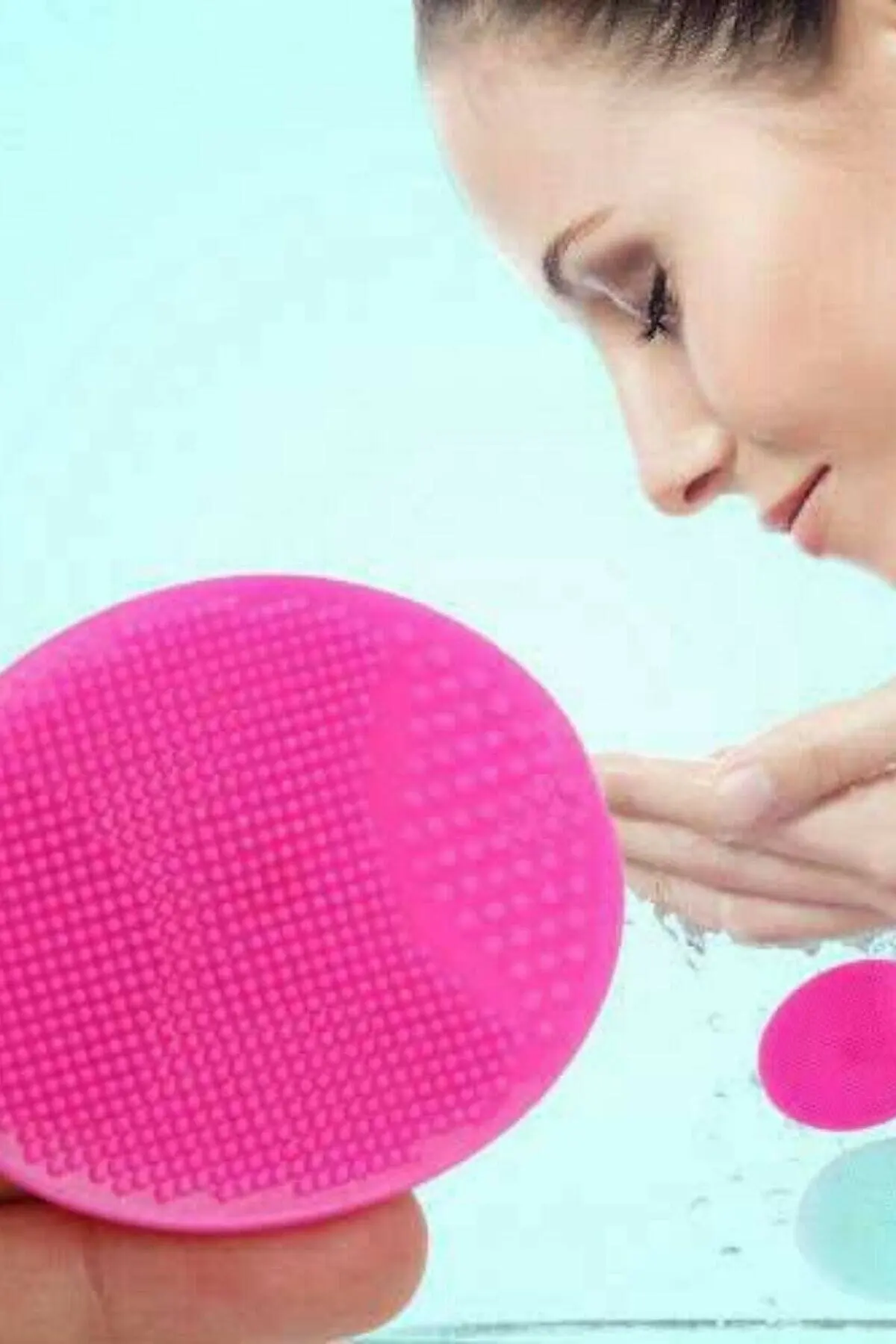 

Silicone Face Skin Makeup Remover Blackhead Remover Face Pad Brush Makeup Stickers