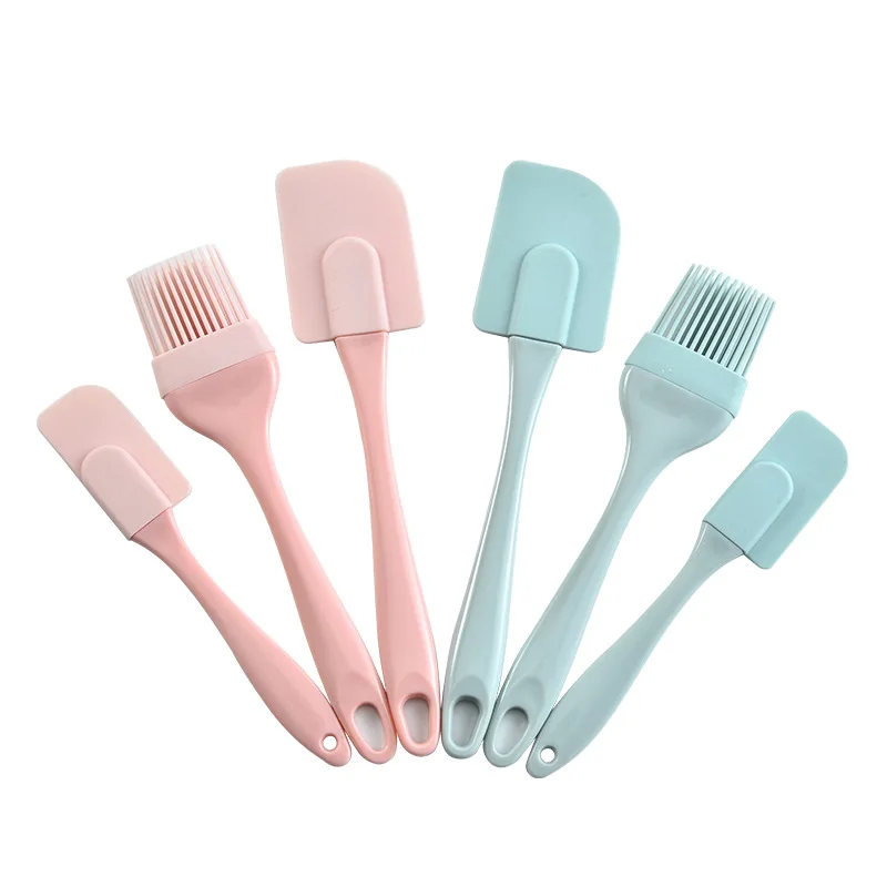 

Silicone Scraper Cream Small Scraper Small Oil Brush Big Spatula Baking Scraper Baking Tool