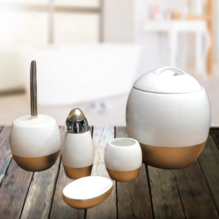 

Porcelain Bathroom Set White 6 Piece Impressive Design Bathroom Set Free Fast Shipping From Turkey