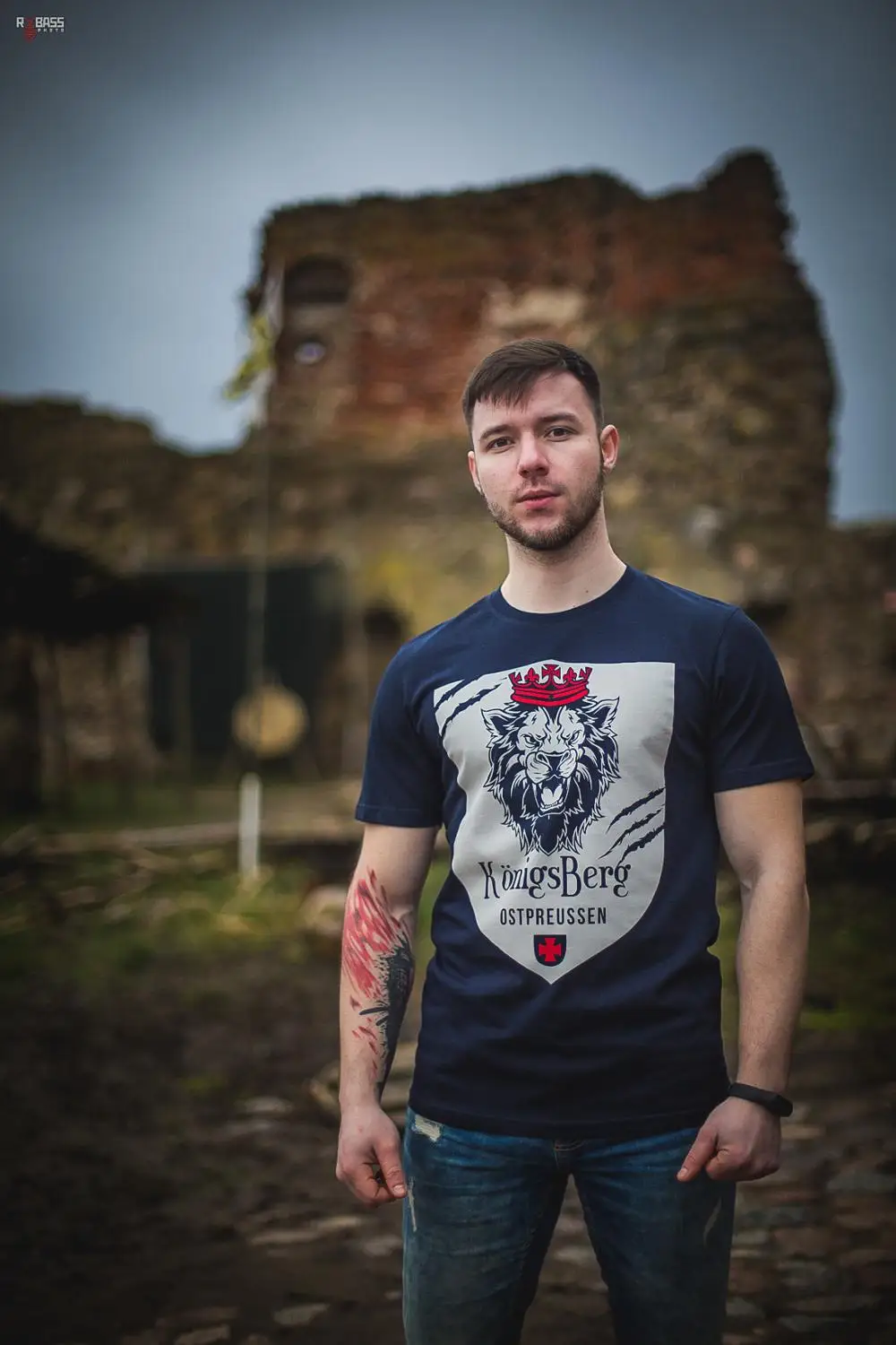 Футболка Kaliningrad Konigsberg Kenigsberg Koenigsberg Ostpreussen altdt Teutonic | Мужская одежда